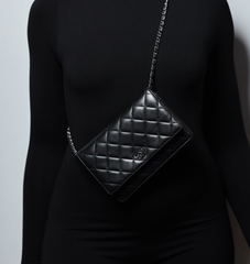 Chanel Black Classic Pouch