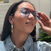 Gucci Aviator Unisex Sunglasses (Blue Tint)