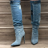 Dolce & Gabbana Denim Boots