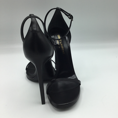 Saint Laurent Classic Jane Ankle Strap Heels